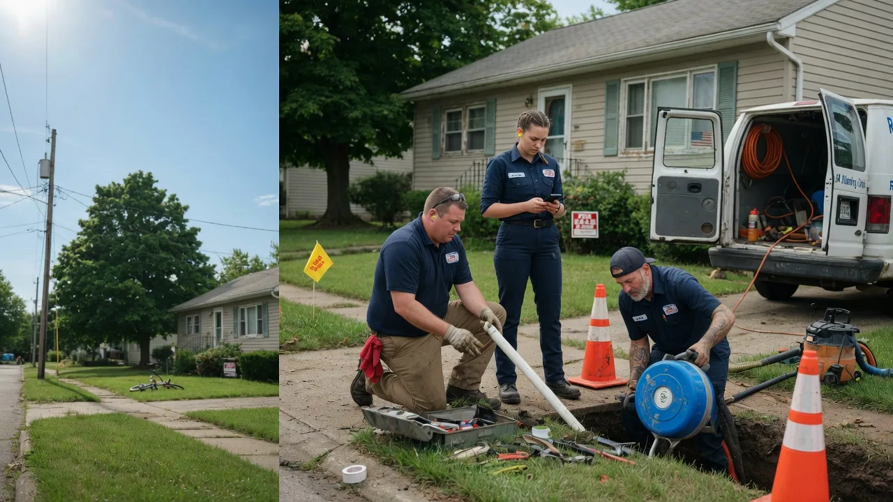 Sewer Line Repair in Rock City Falls, NY near me